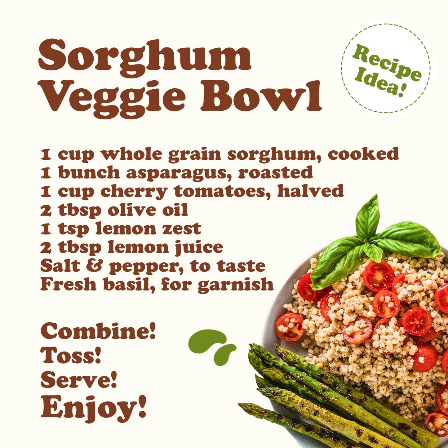 Italian White Whole Grain Sorghum - by Food To Live
