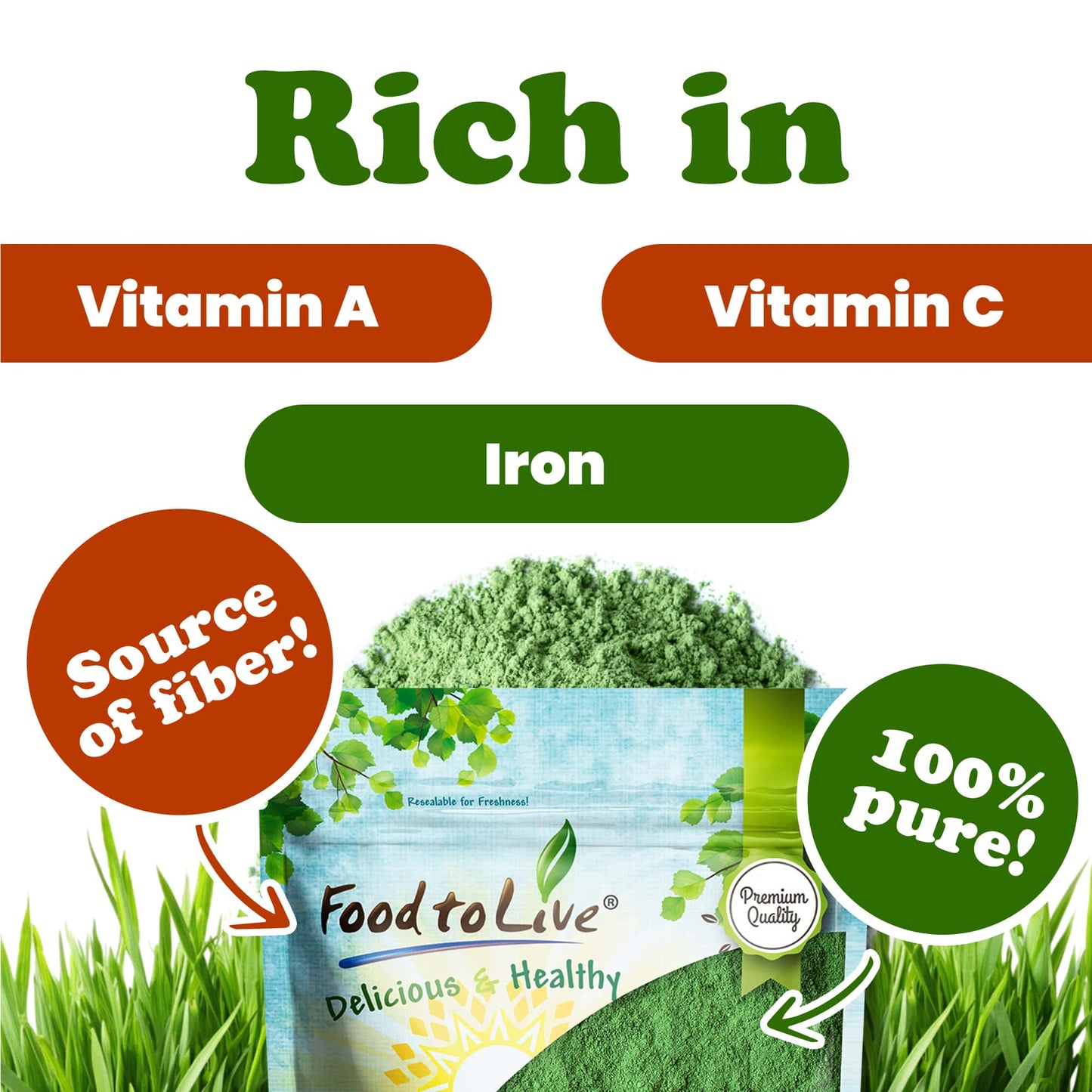 Wheatgrass Powder - by Food To Live