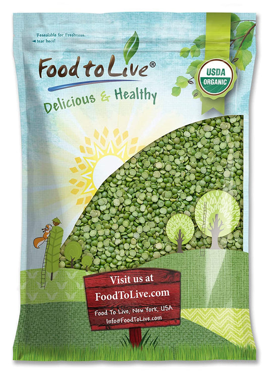 Organic Green Split Peas - by Food To Live