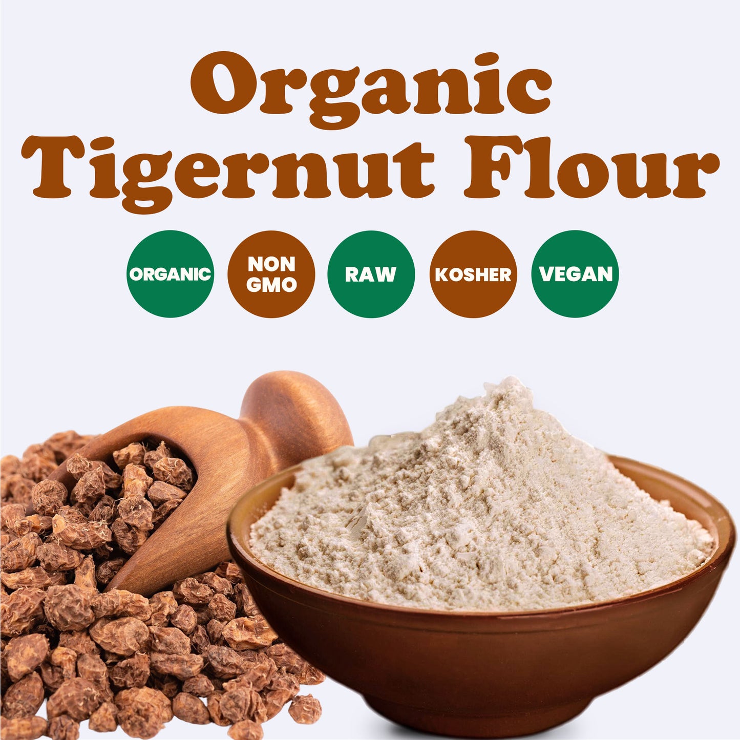 Organic Tigernut Flour – by Food to Live