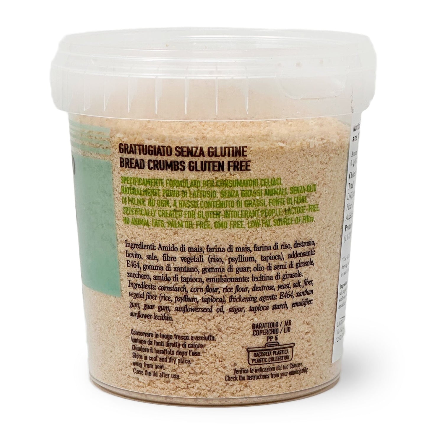La Grande Ruota Gluten Free Breadcrumbs –Low Carb, Dairy Free. Vegan, Wholesale