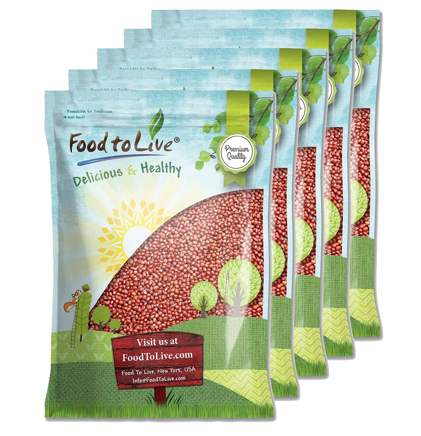 Adzuki Beans - by Food To Live