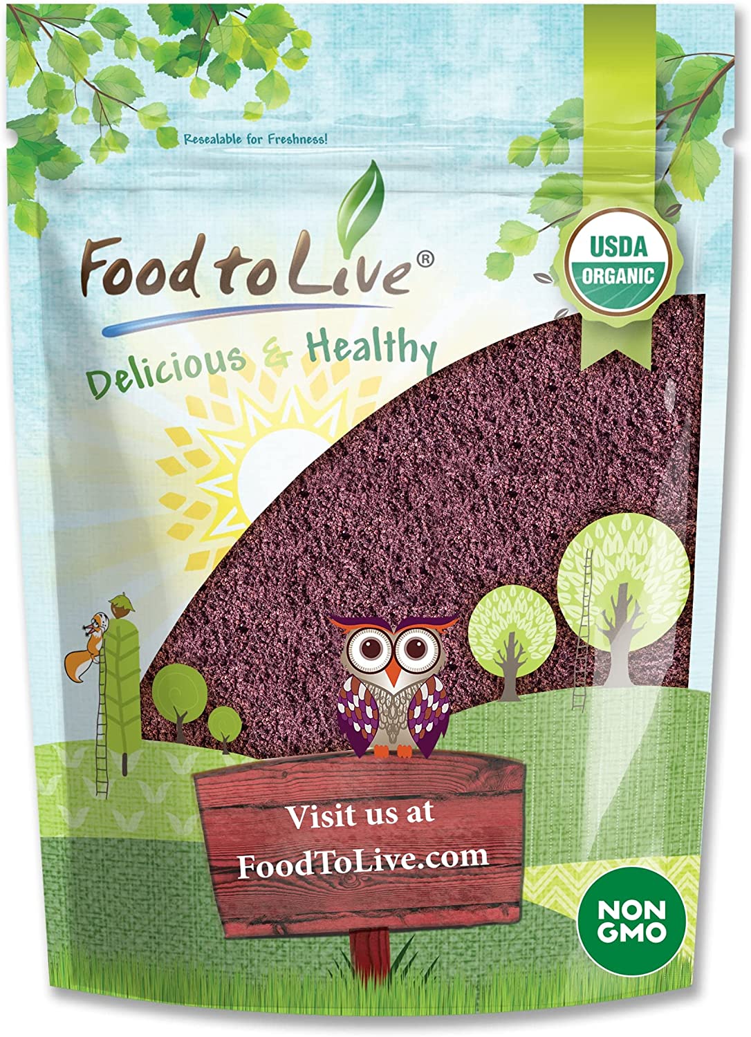 Organic Acai Berry Powder