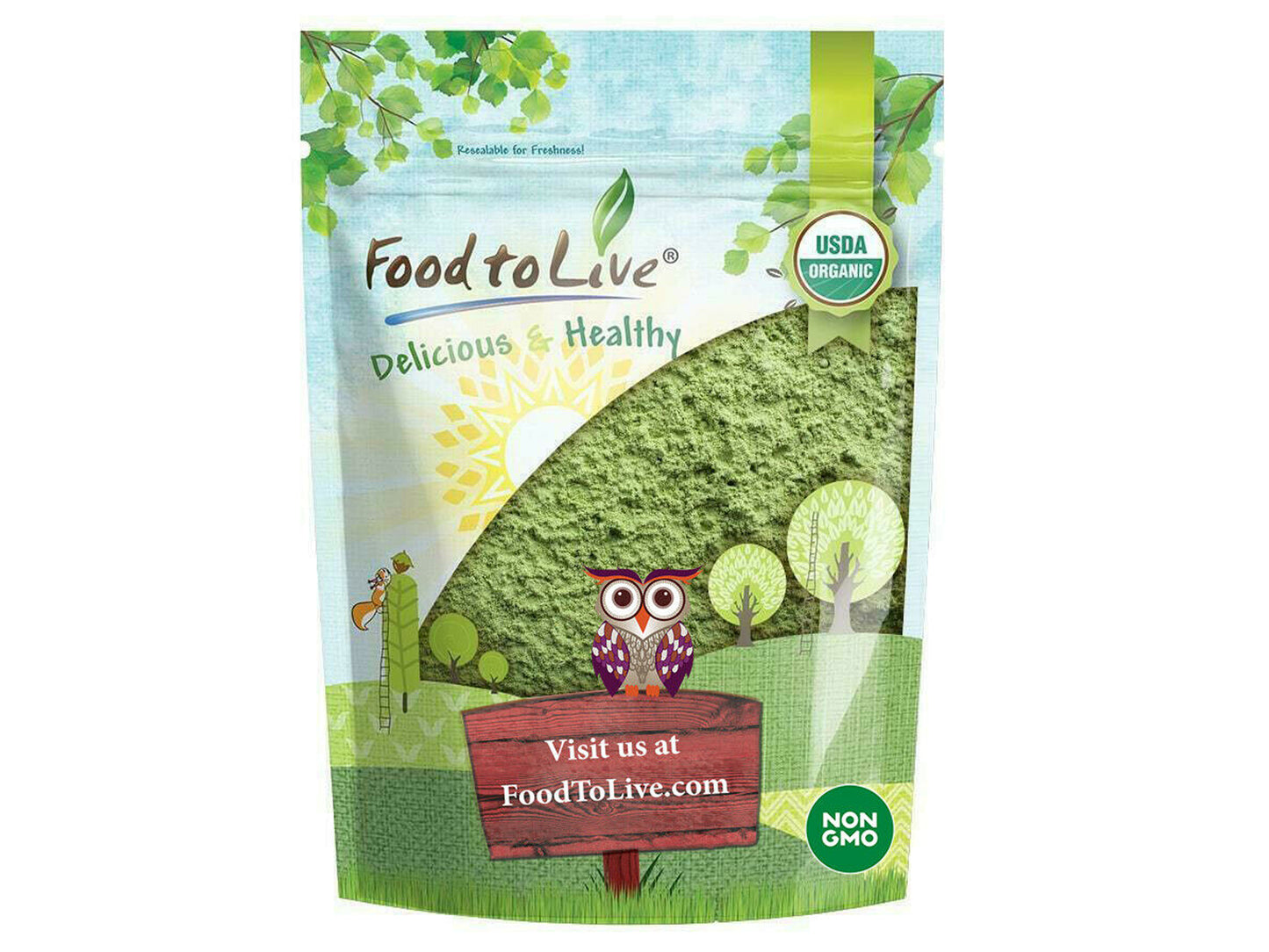 Organic Wheatgrass Powder - by Food To Live