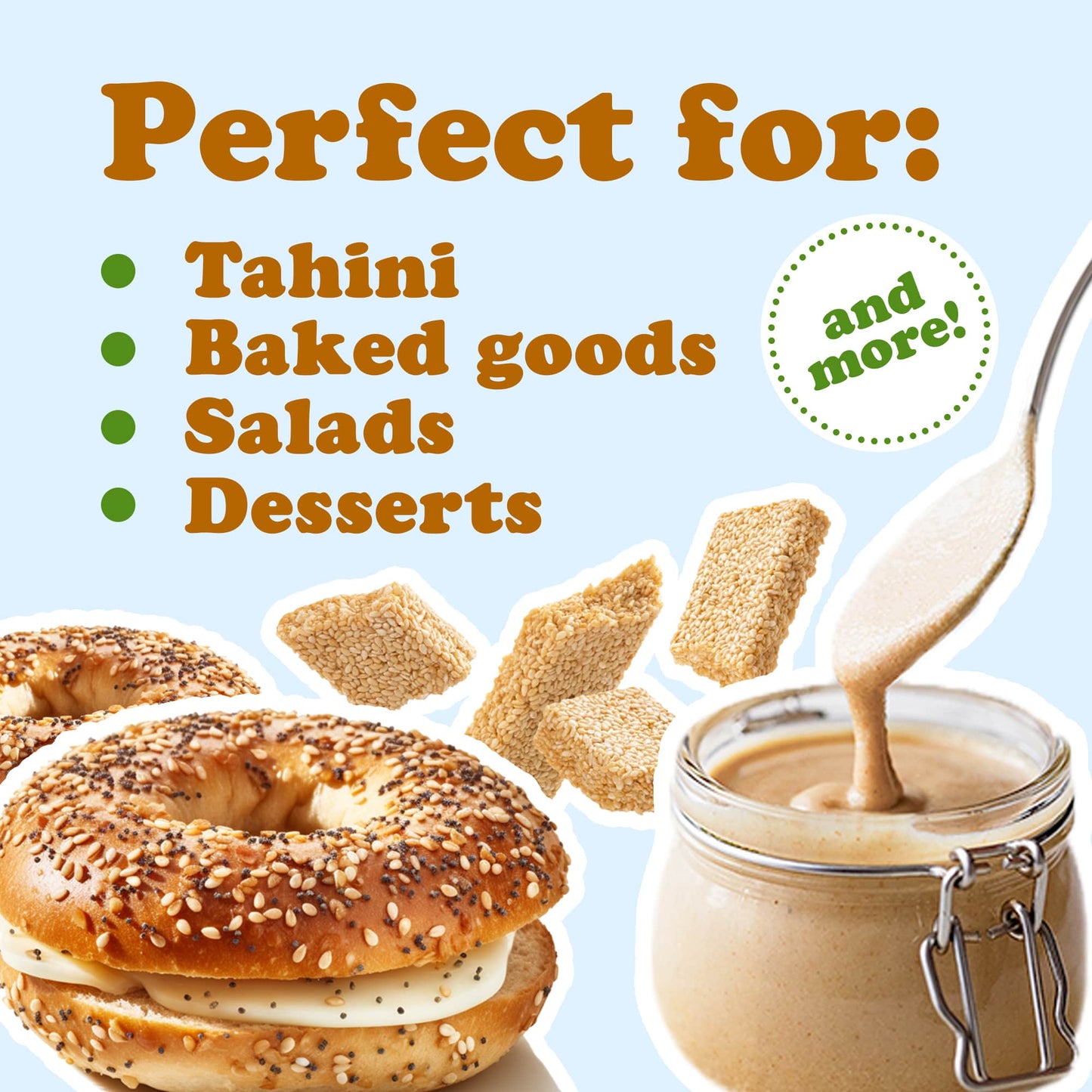 Organic Sesame Seeds - by Food To Live