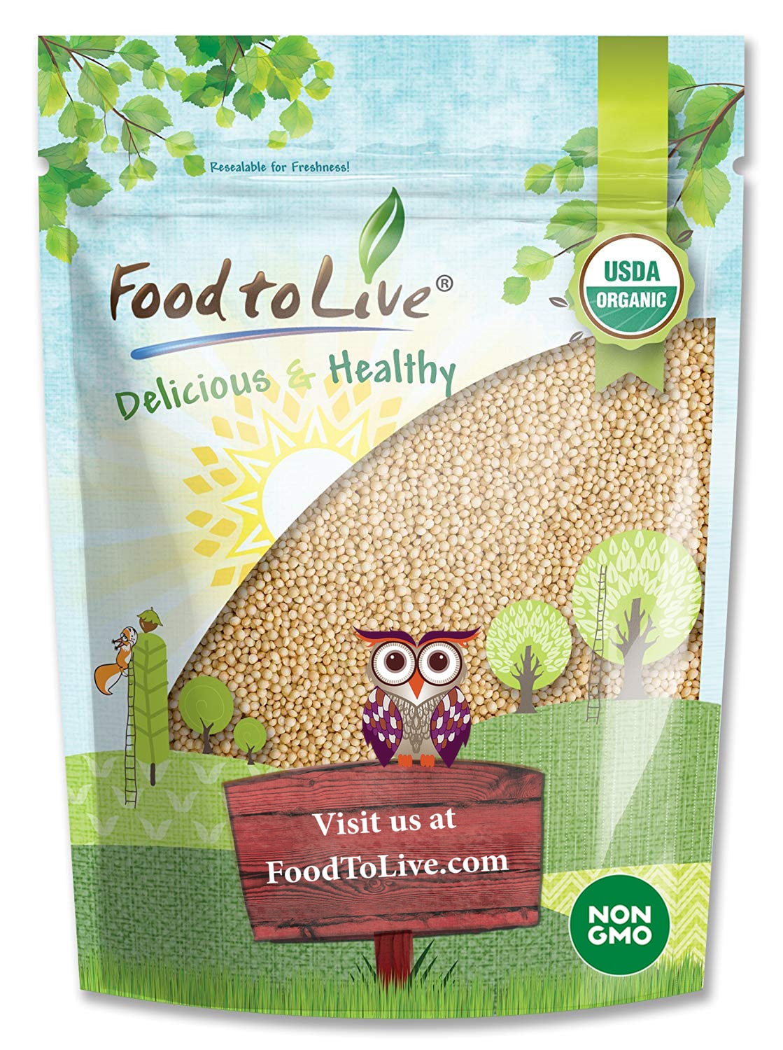 Organic Amaranth Grain - by Food To Live