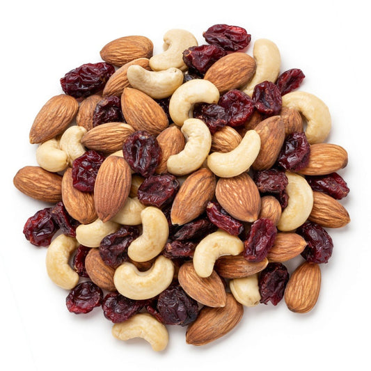 Almond Cashew and Cranberry Snack Mix - Kosher, Vegan, Bulk - by Food to Live