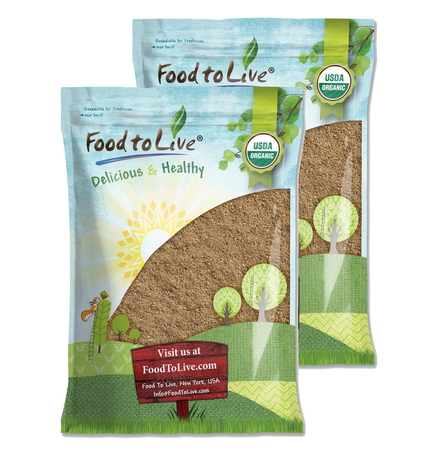 Organic Psyllium Husk Powder - by Food To Live