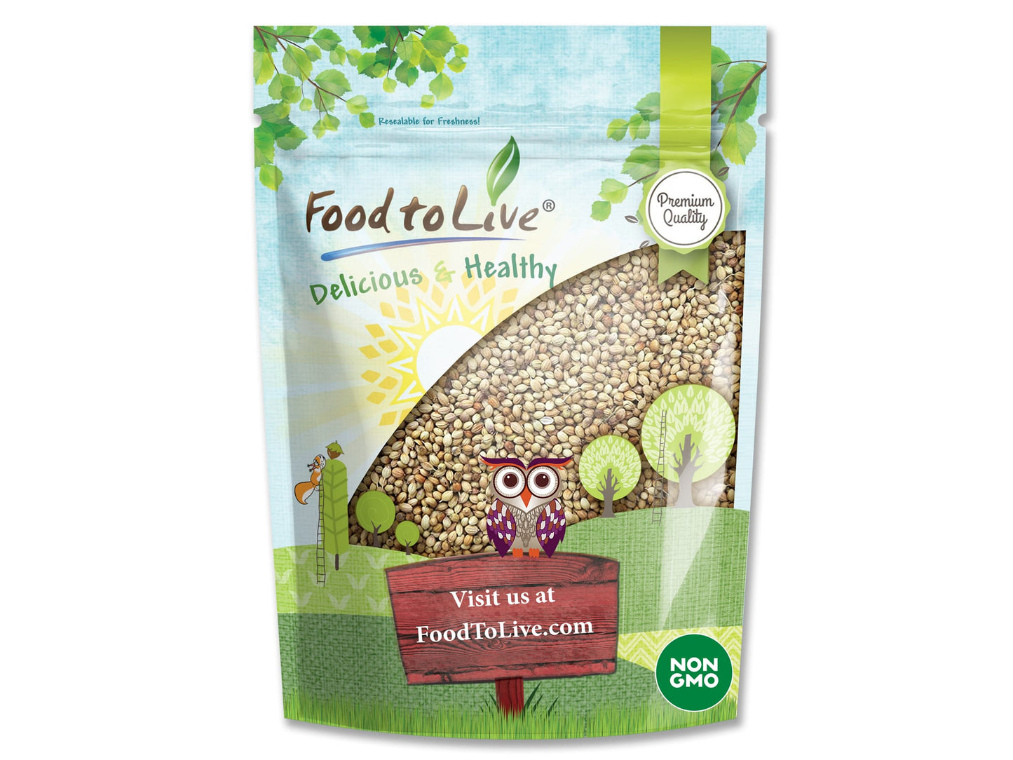 Coriander Seeds Whole - by Food To Live