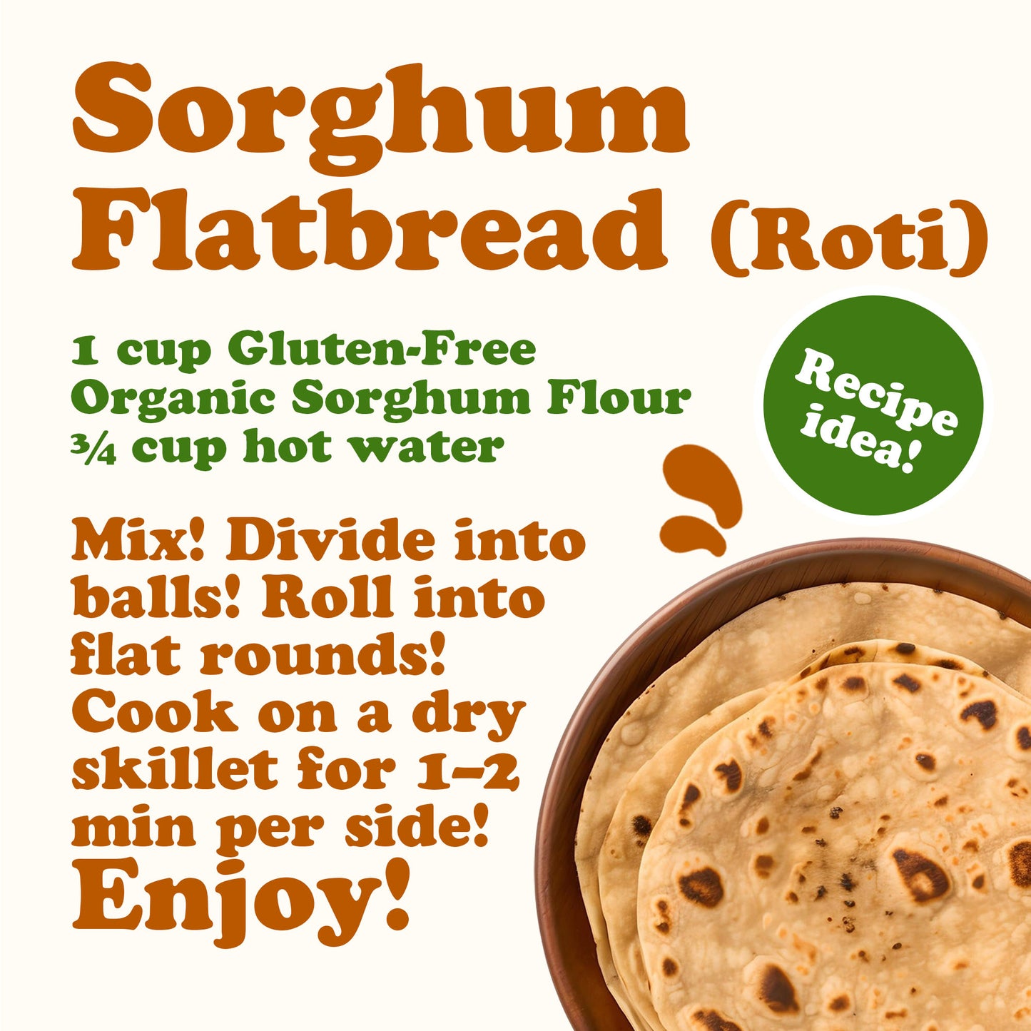 Gluten-Free Organic Whole Grain White Sorghum Flour – by Food to Live