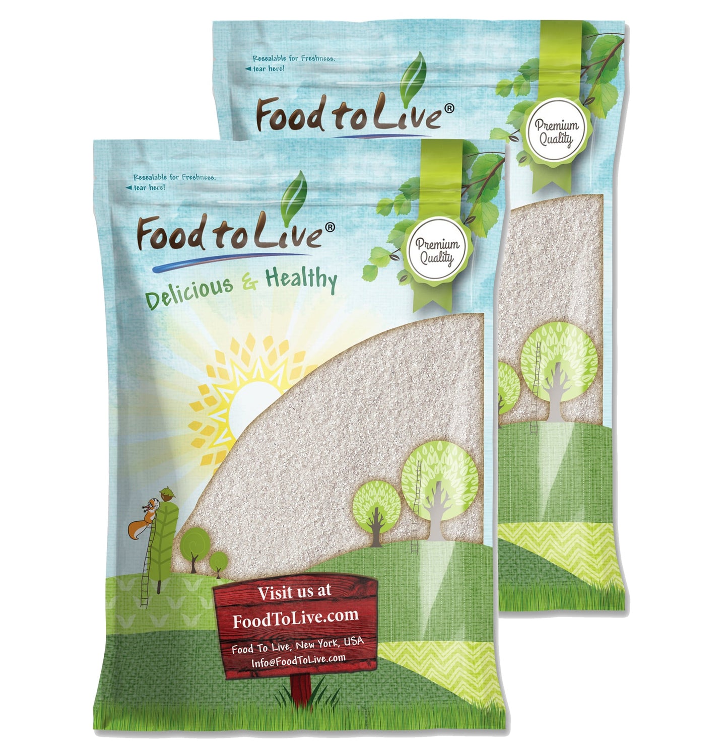 Gluten Free Organic White Polenta - by Food To Live