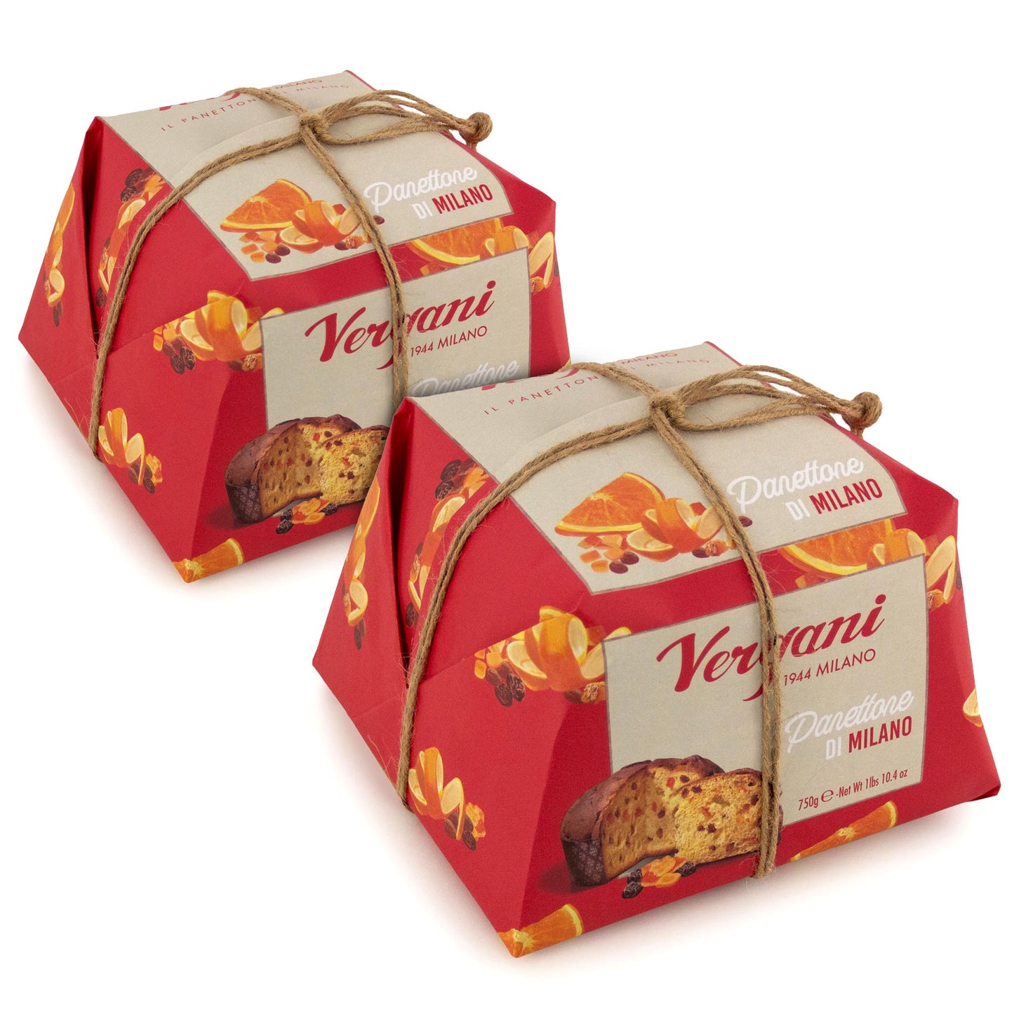 Vergani Classic Panettone - Artisan Holiday Bread, Festive Dessert