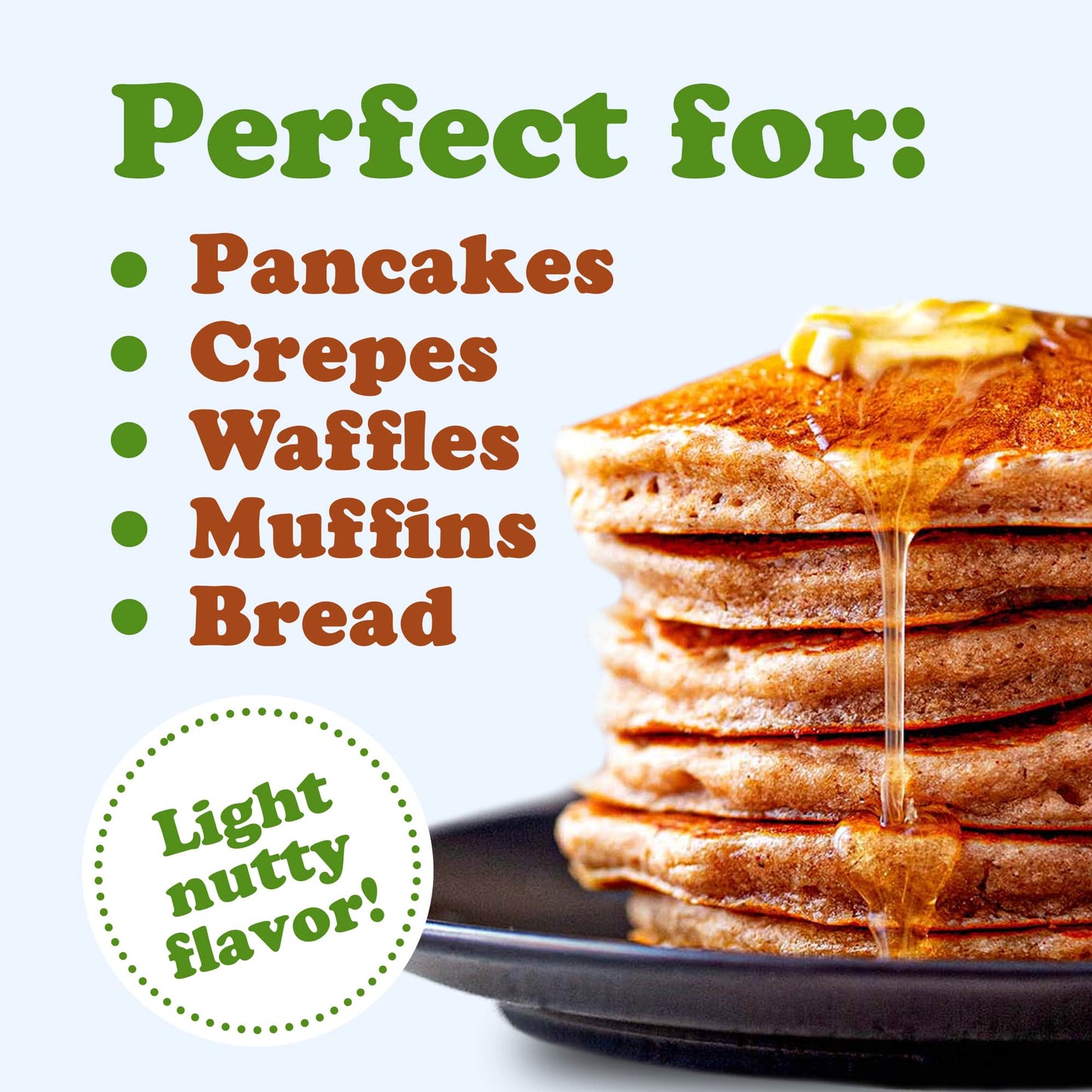 Organic Whole Grain Buckwheat Flour Blend - by Food To Live