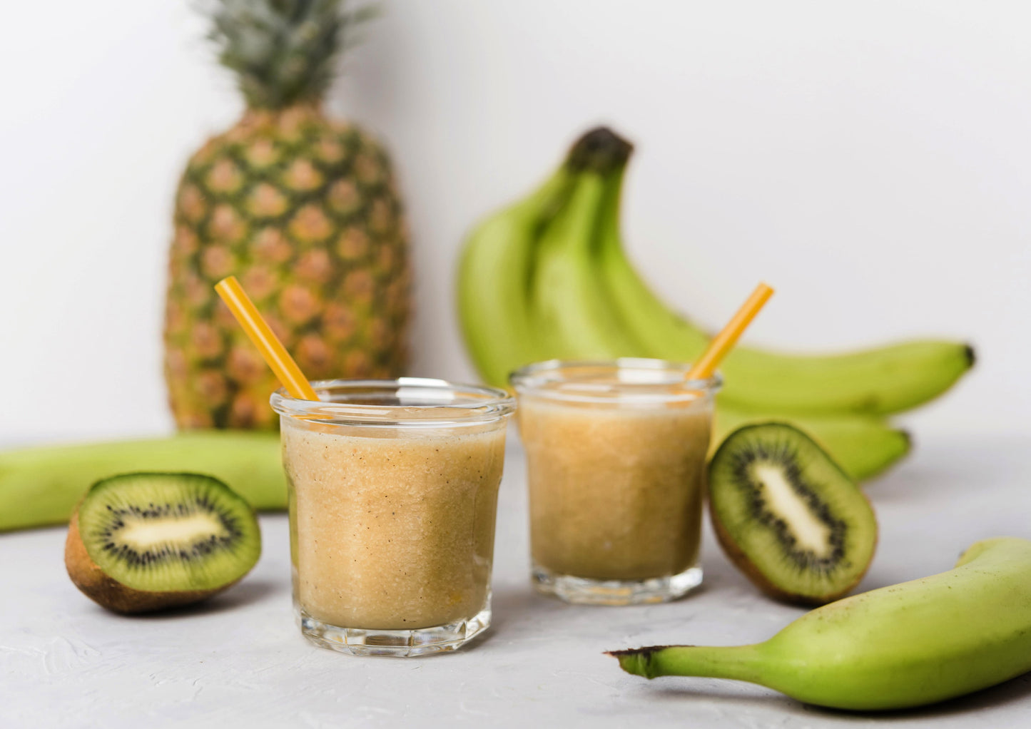 Organic Dried Green Banana Powder - Non-GMO, Whole Fruit Flour, Finely Ground, Pure, No Sugar Added, Unsulfured, Vegan, Bulk. Good Source of Resistant Starch and Prebiotic Fiber. Great for Baking