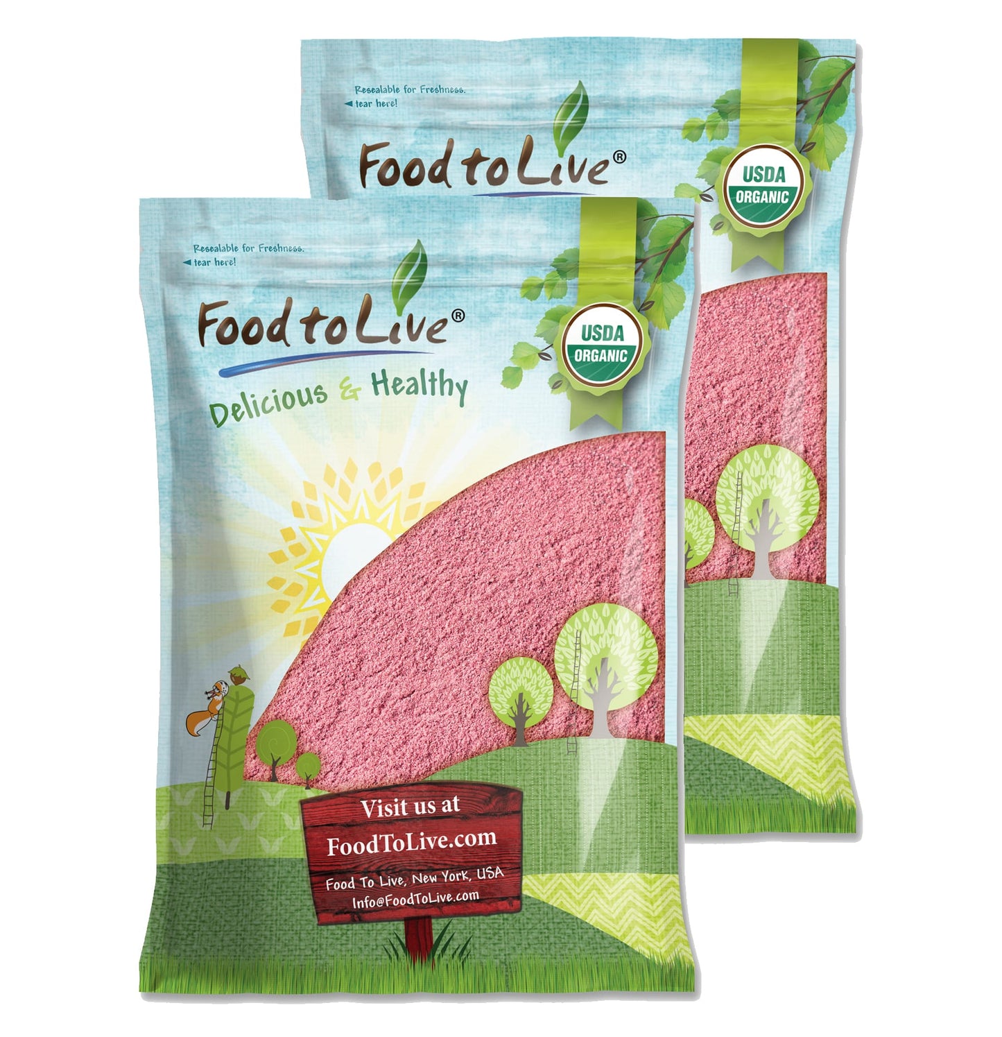 Organic Pomegranate Powder - by Food To Live