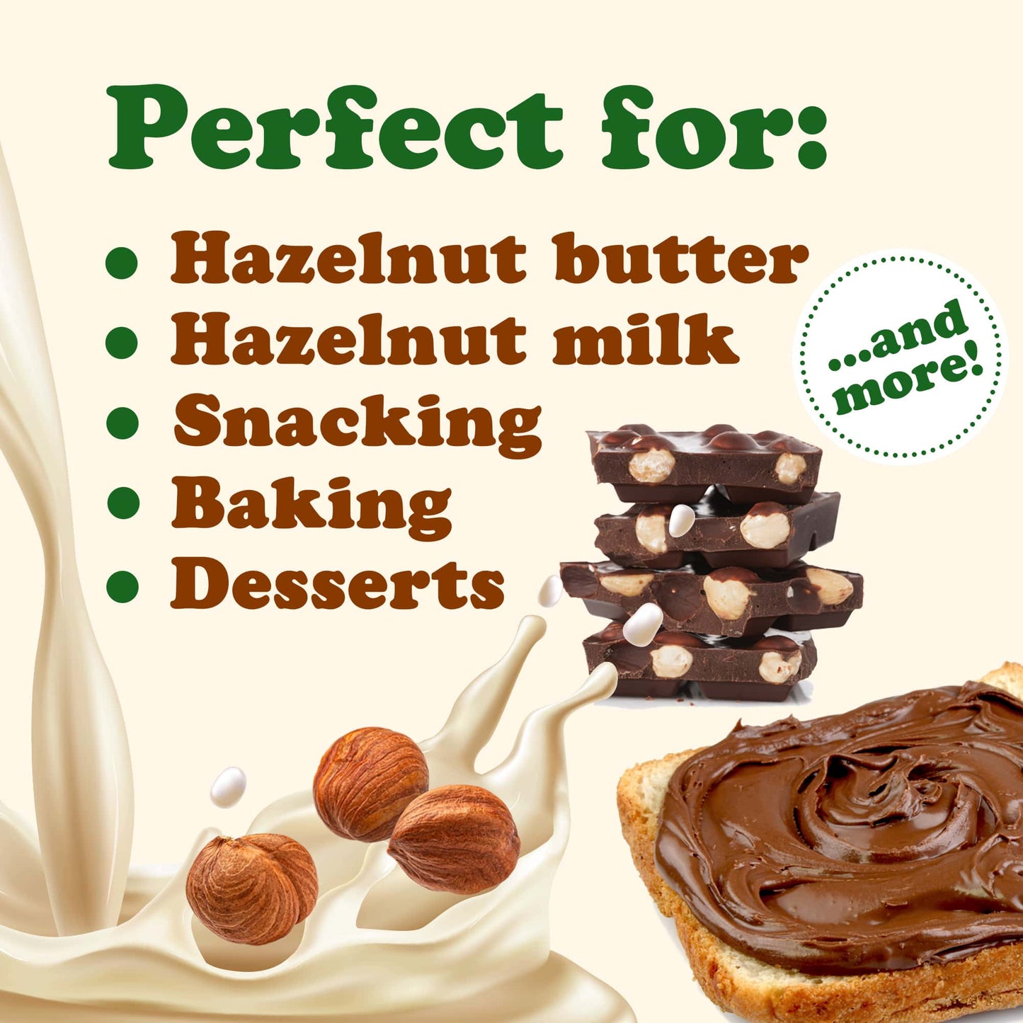 Organic Hazelnuts / Filberts - by Food To Live