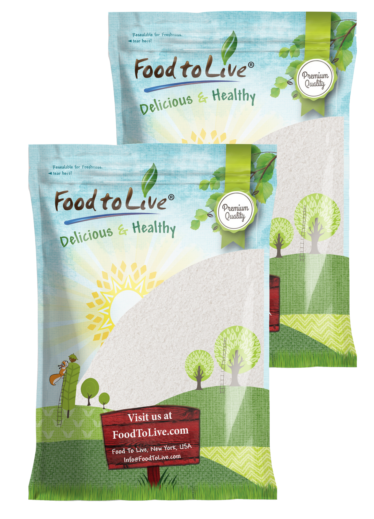 Mediterranean Fine Sea Salt - by Food to Live