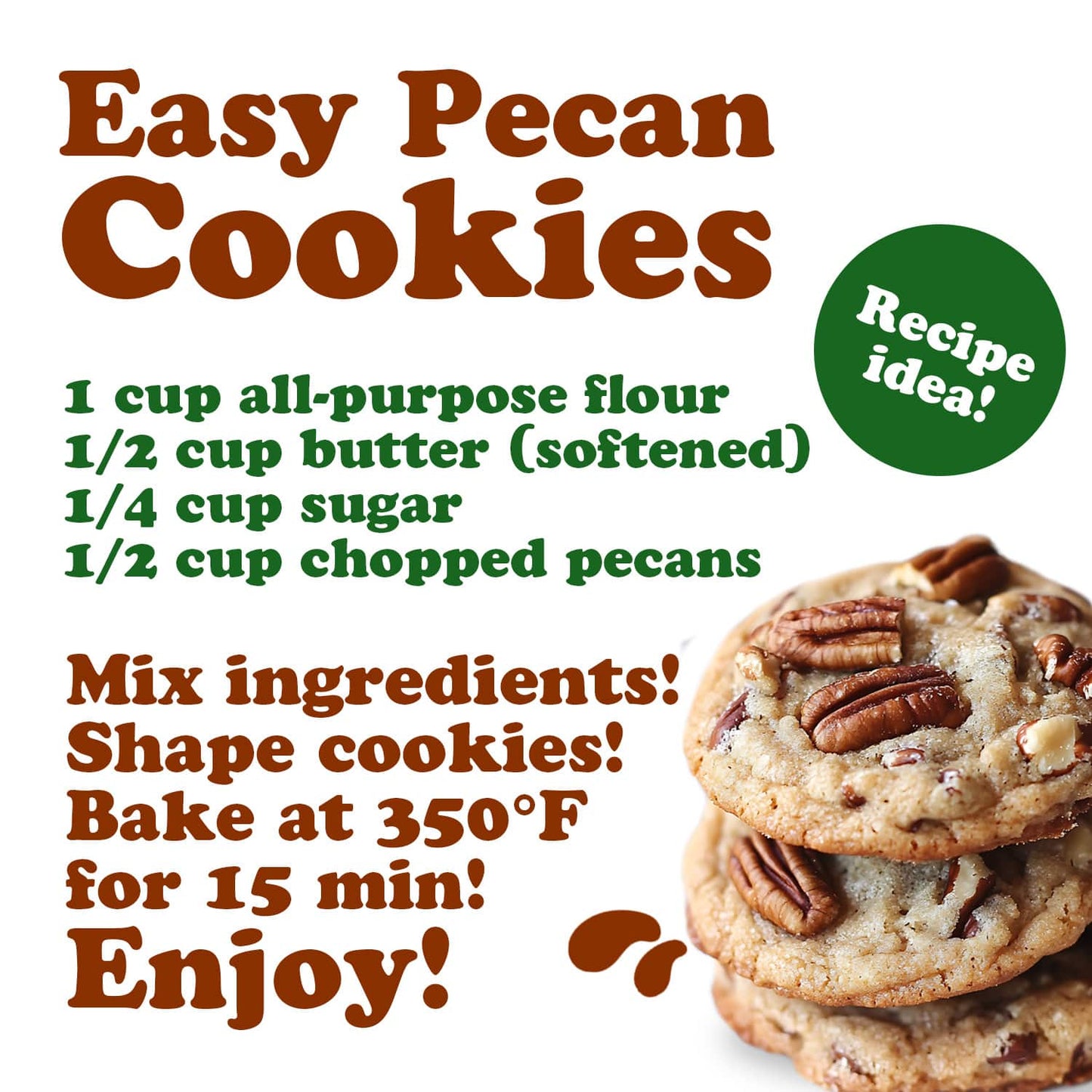 Pecan Pieces - by Food To Live