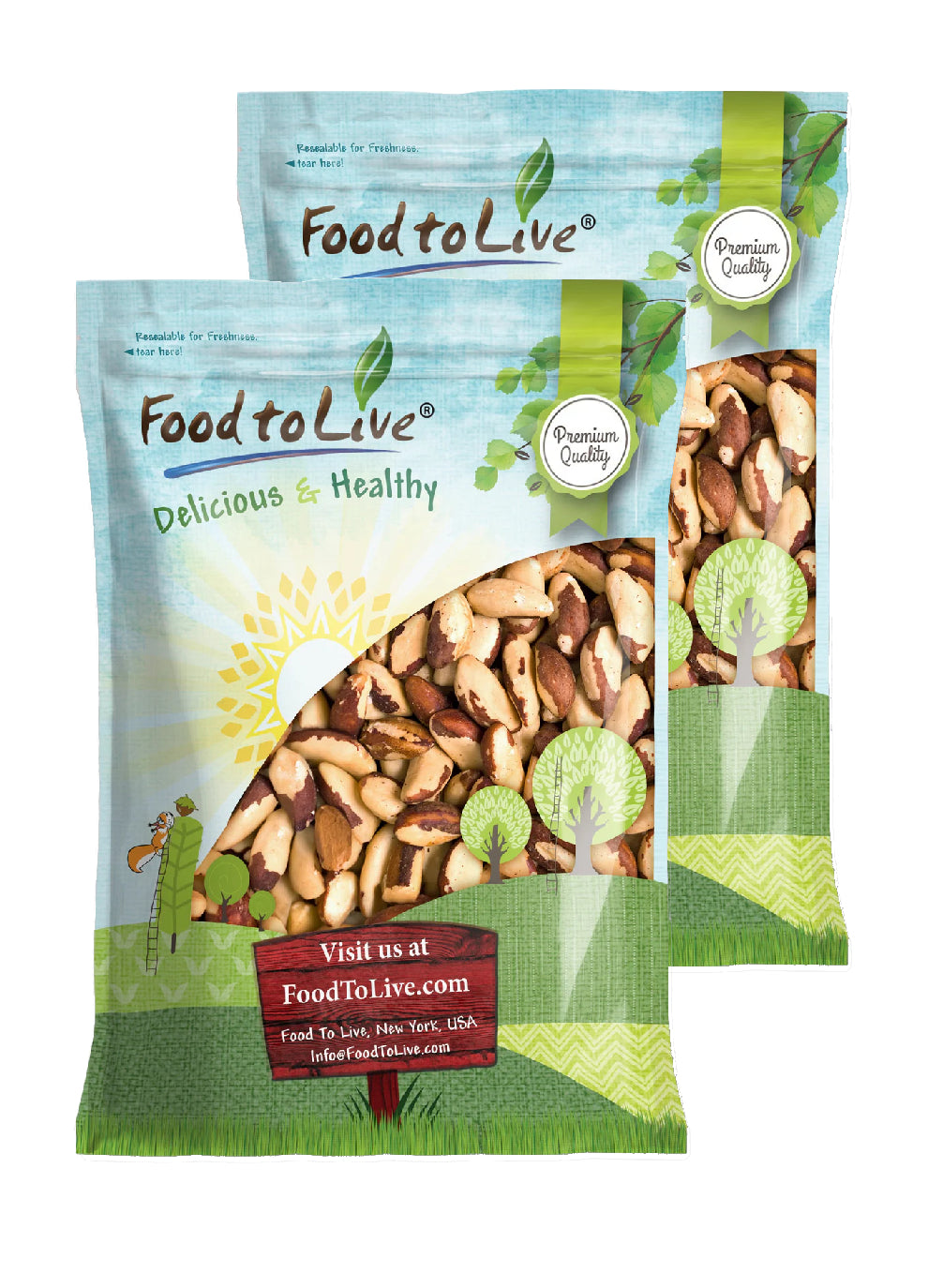 Brazil Nuts - by Food To Live