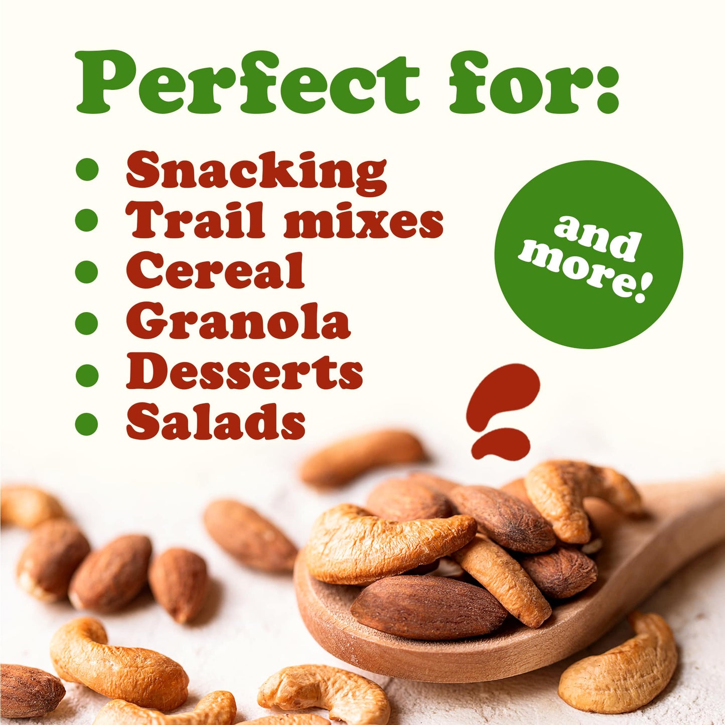 Dry Roasted Almonds and Cashews Mix - by Food To Live