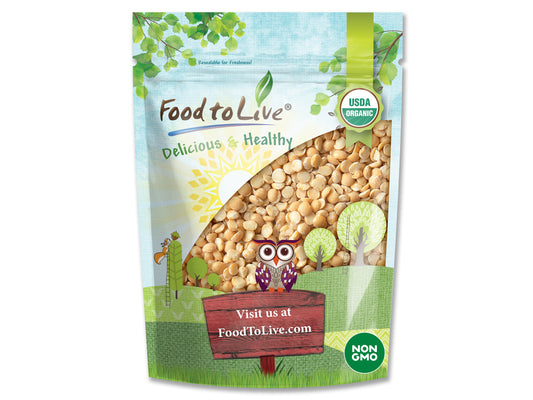 Organic Split Yellow Peas - by Food To Live