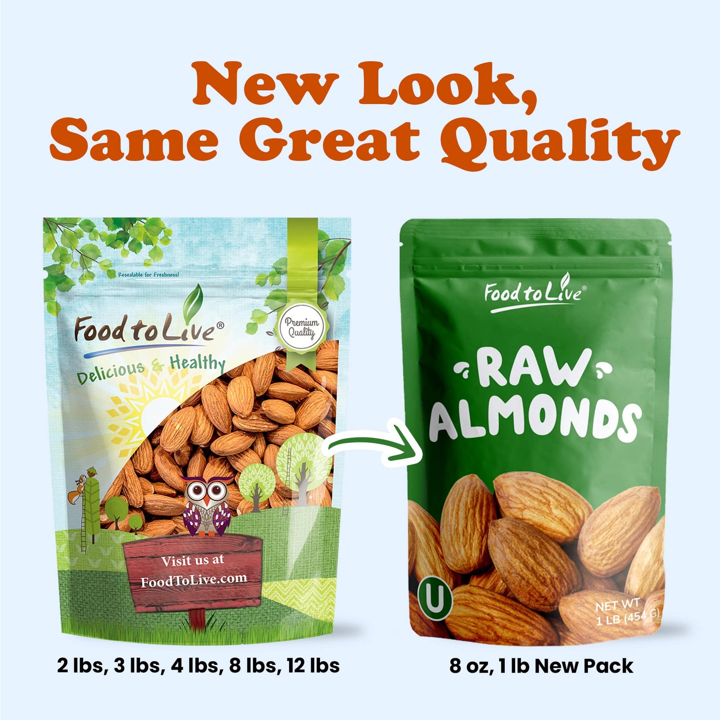 California Almonds - by Food To Live