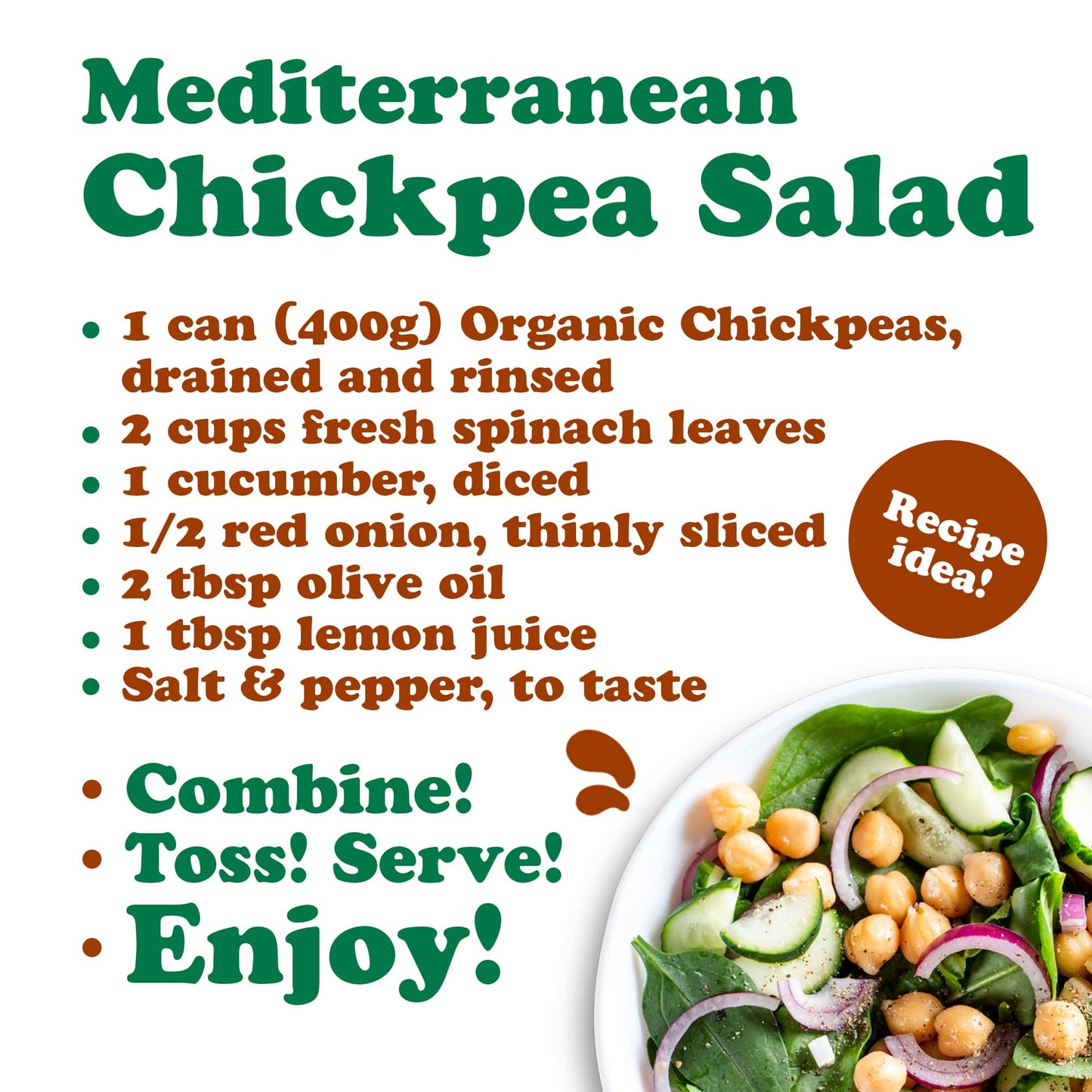 Organic Canned Chickpeas - by Food To Live