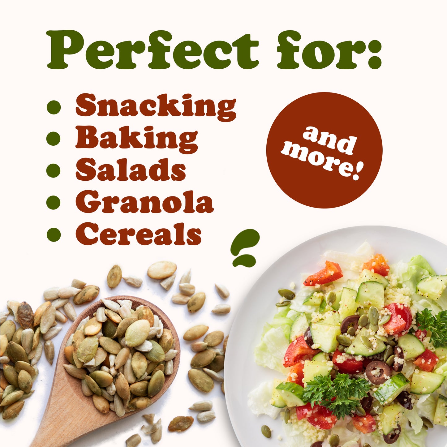 Roasted Sunflower and Pumpkin Seed Mix - by Food To Live