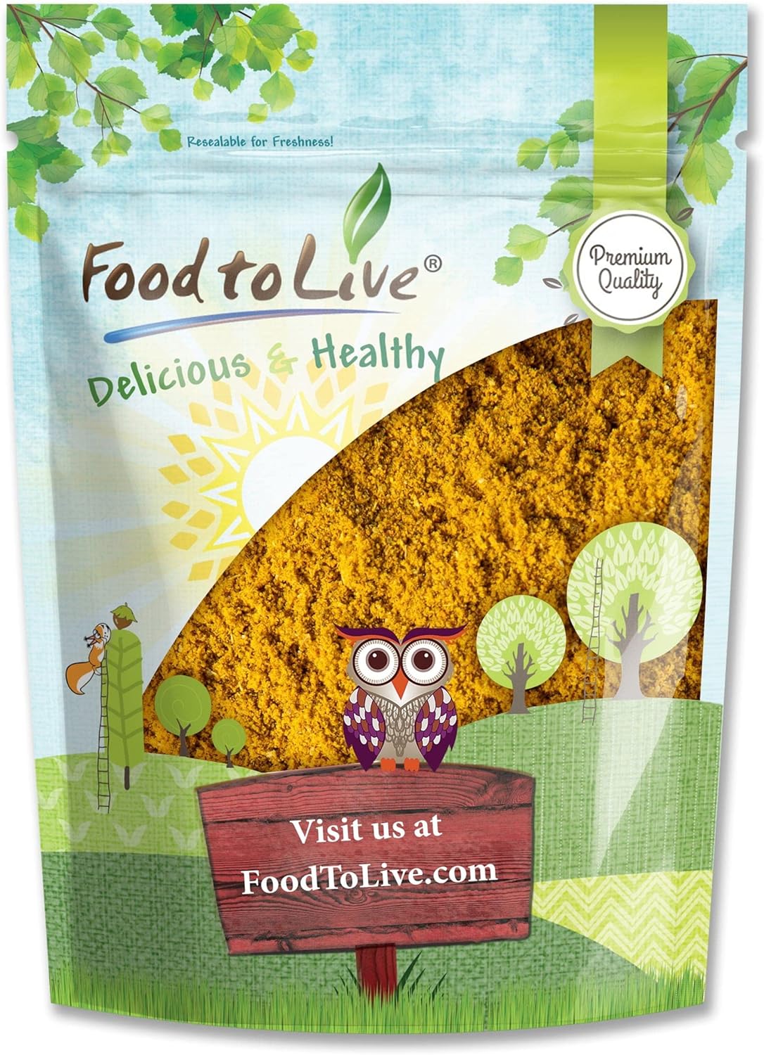 Mild Curry Powder – Indian Eight Spices Blend, Vegan, Bulk Mix. Great for Marinades, Sauces, Stews. Perfect Seasoning for Cooked Vegetables, Tikka Masala, Butter Chicken, Paneer