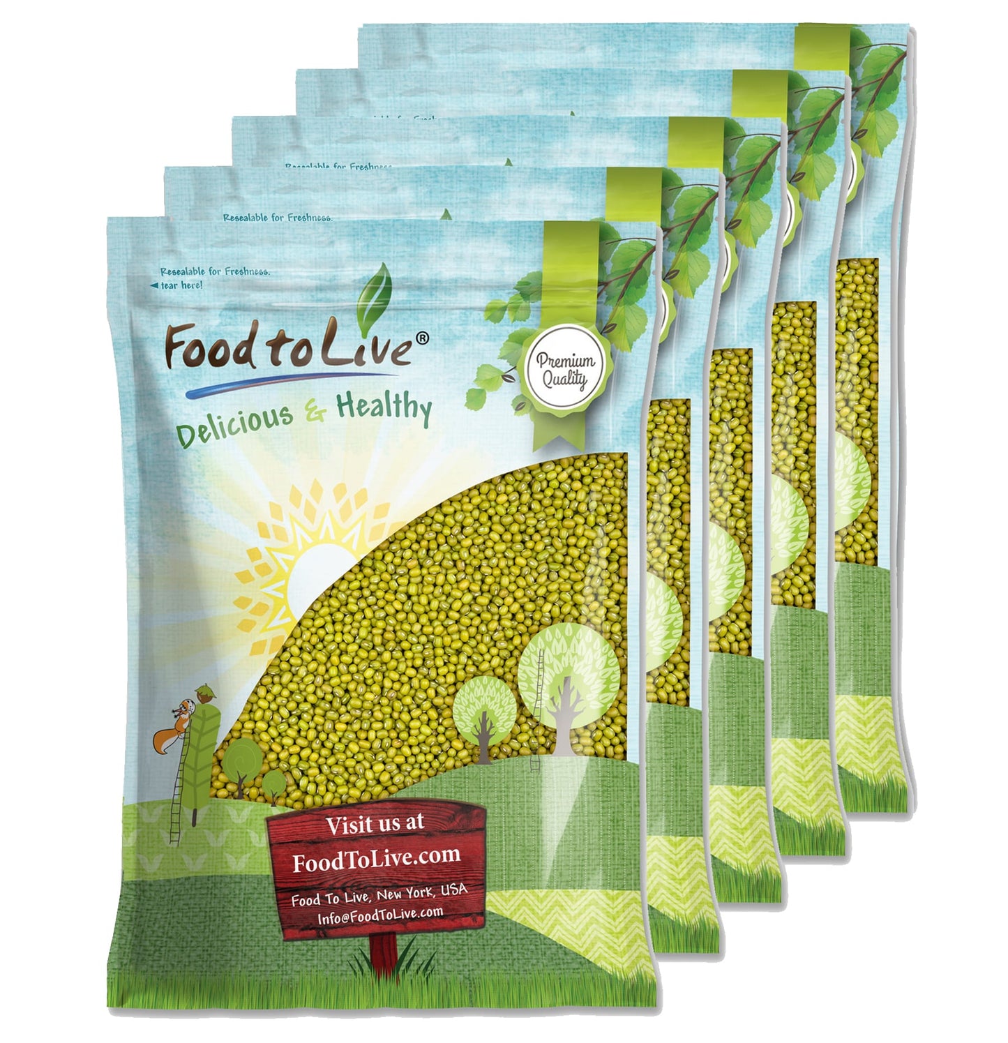Mung Beans - by Food To Live