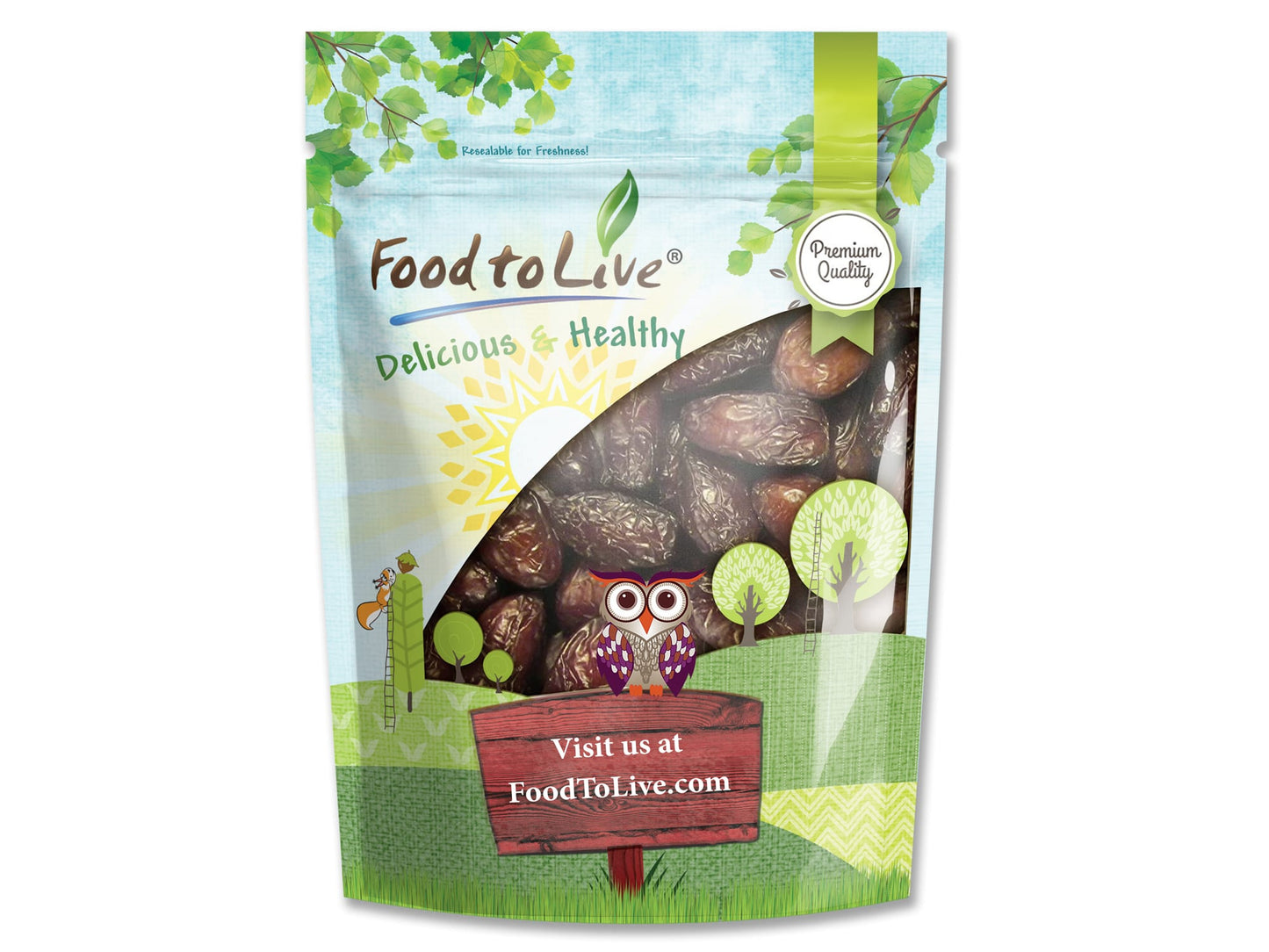 Imported Medjool Dates - by Food To Live