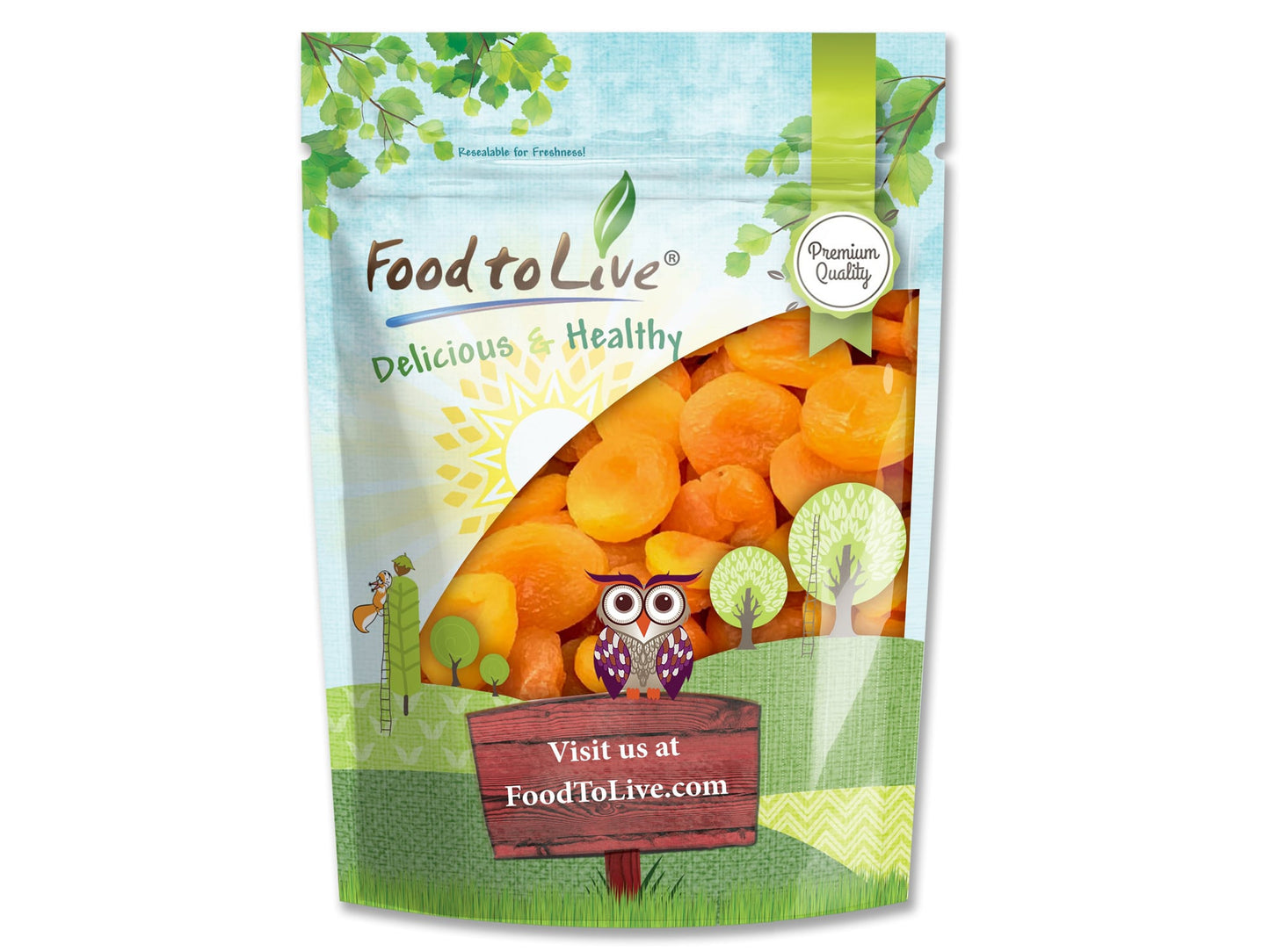 Dried Apricots - by Food To Live