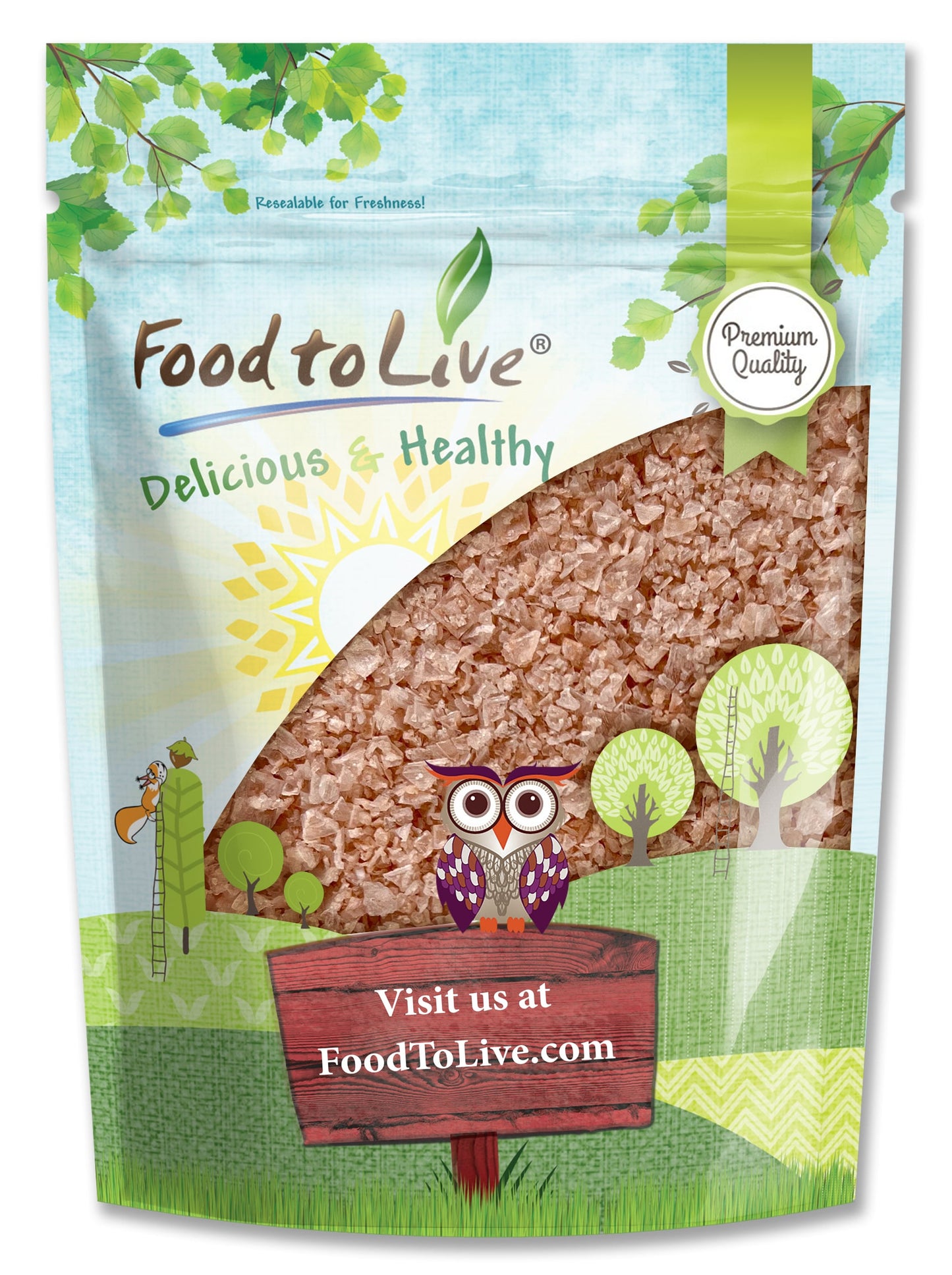 Pink Himalayan Flake Salt - by Food To Live