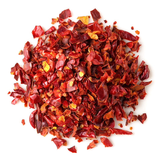 Calabrian Hot Chili Pepper Flakes, 2 oz – All Natural Vegan, Kosher – by Food to Live