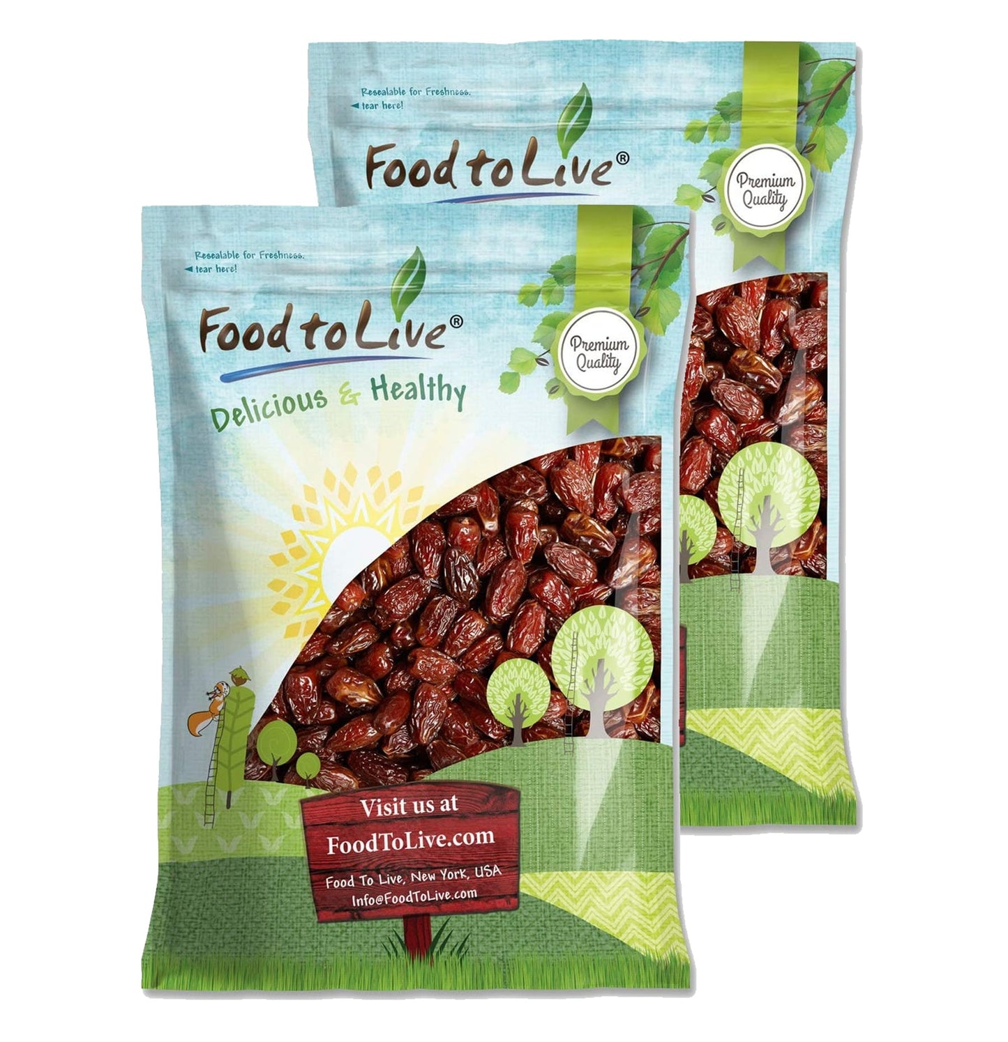 Imported Medjool Dates - by Food To Live