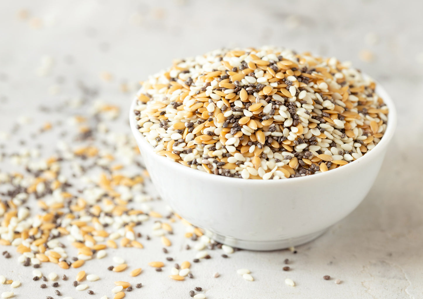 Organic Omega-3 Seeds Mix with Flax, Chia and Sesame - by Food To Live