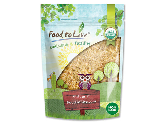 Organic Ground Golden Flaxseed Meal - by Food To Live