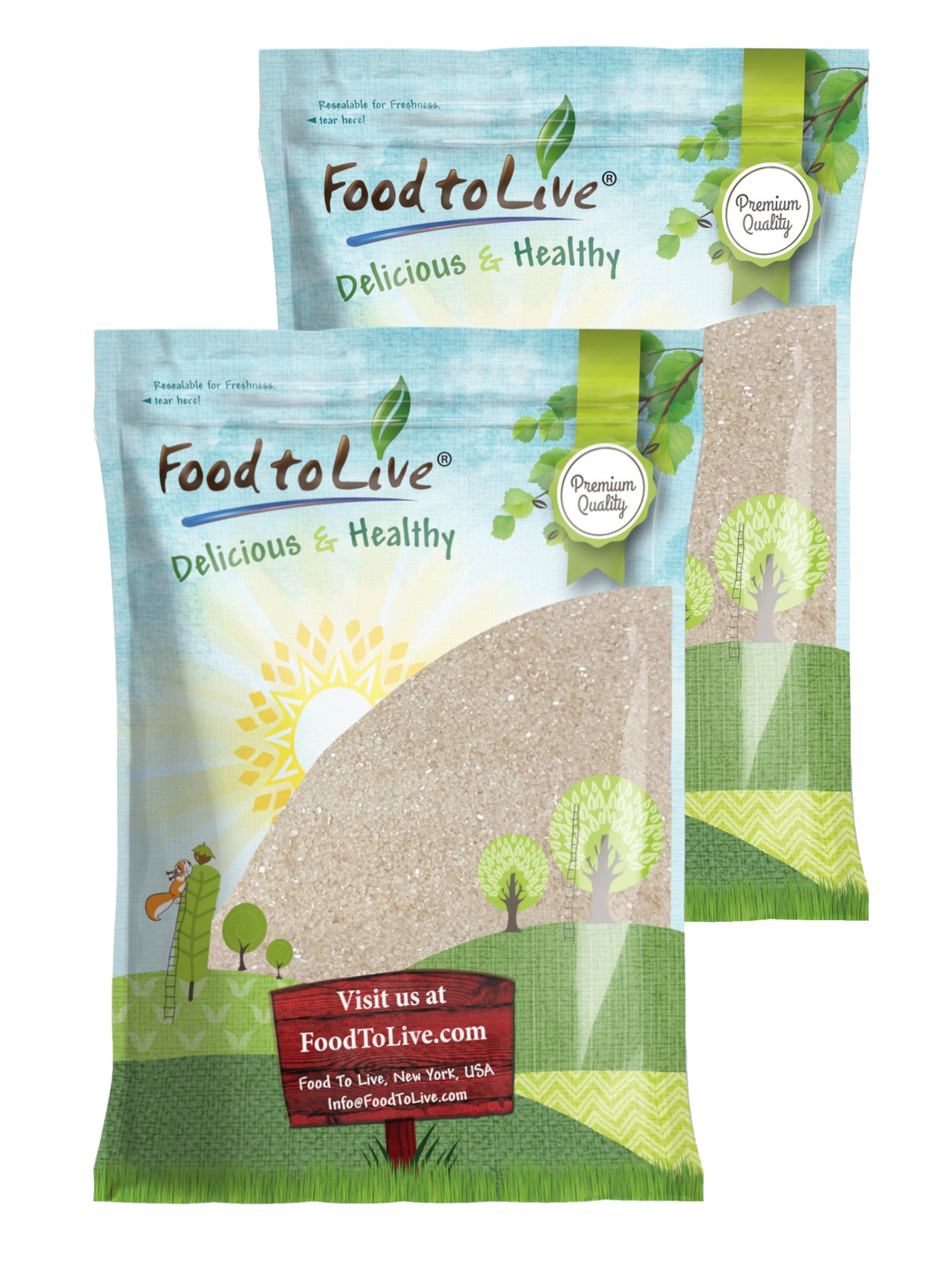 Organic Cane Sugar - by Food to Live