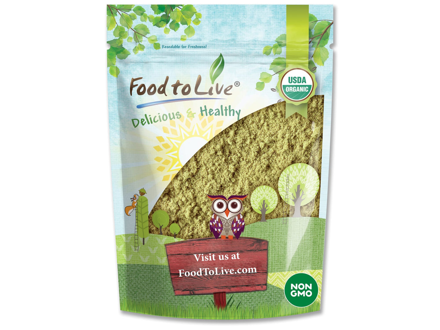 Organic Fennel Seed Powder - by Food To Live