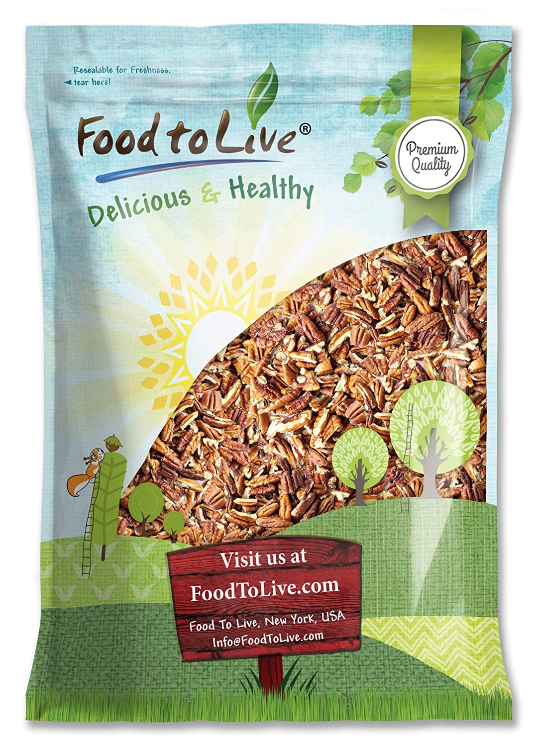 Pecan Pieces - by Food To Live