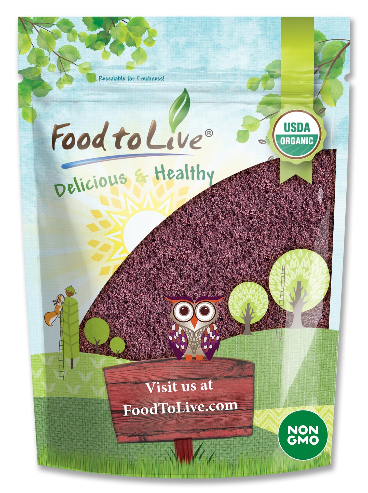 Organic Acai Berry Powder
