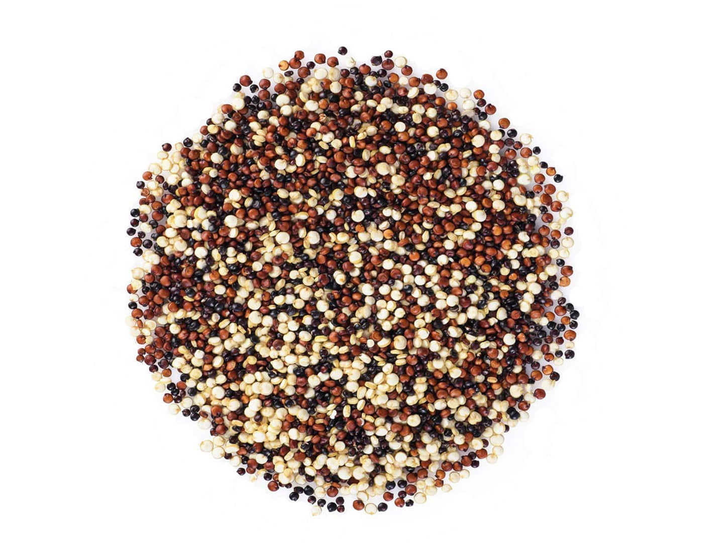 Organic Tri-Color Quinoa — Non-GMO, Non-Irradiated, Kosher, Vegan, Bulk, Blend of White, Black and Red Quinoa, Sirtfood - by Food to Live