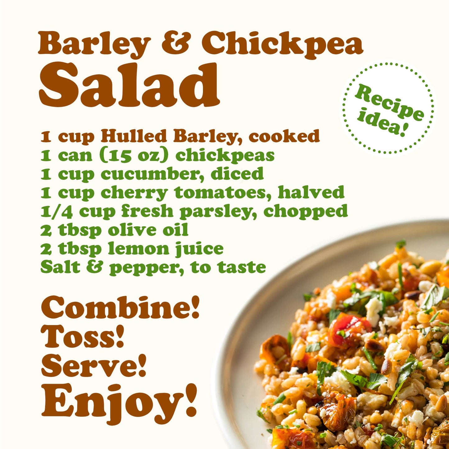 Organic Hulled Barley - by Food To Live