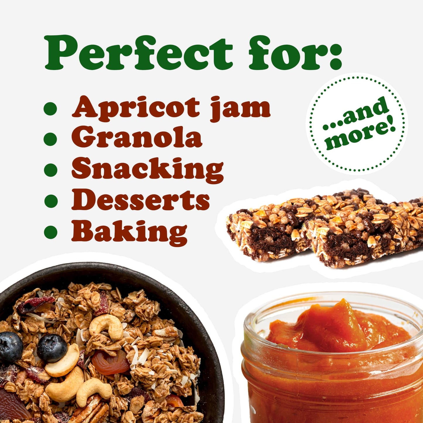 Organic Dried Apricots - by Food To Live