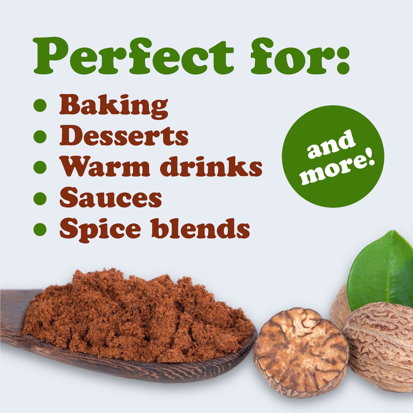 Ground Nutmeg – by Food to Live