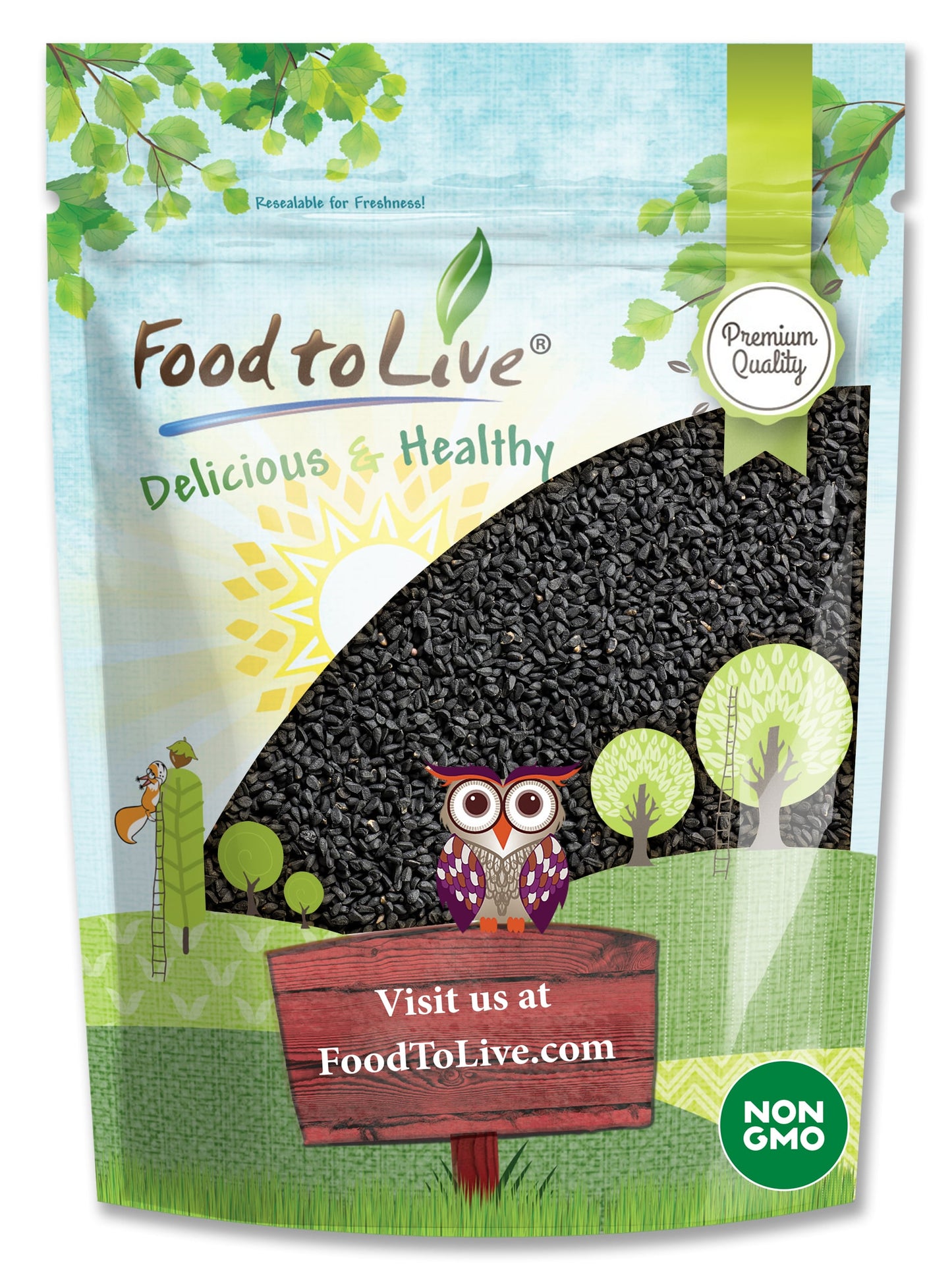 Black Cumin Seeds - by Food To Live