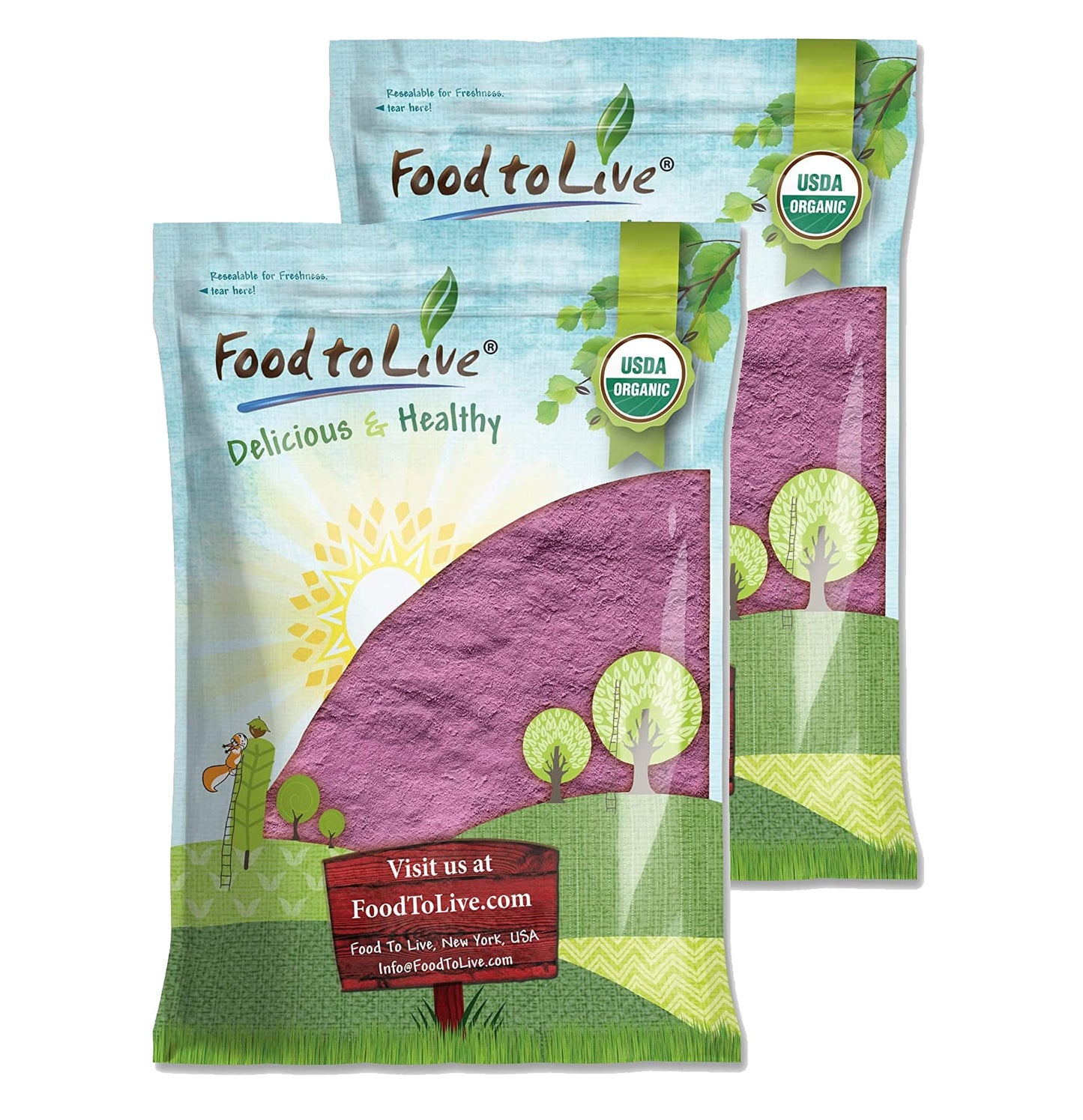 Organic Cherry Juice Powder - by Food To Live
