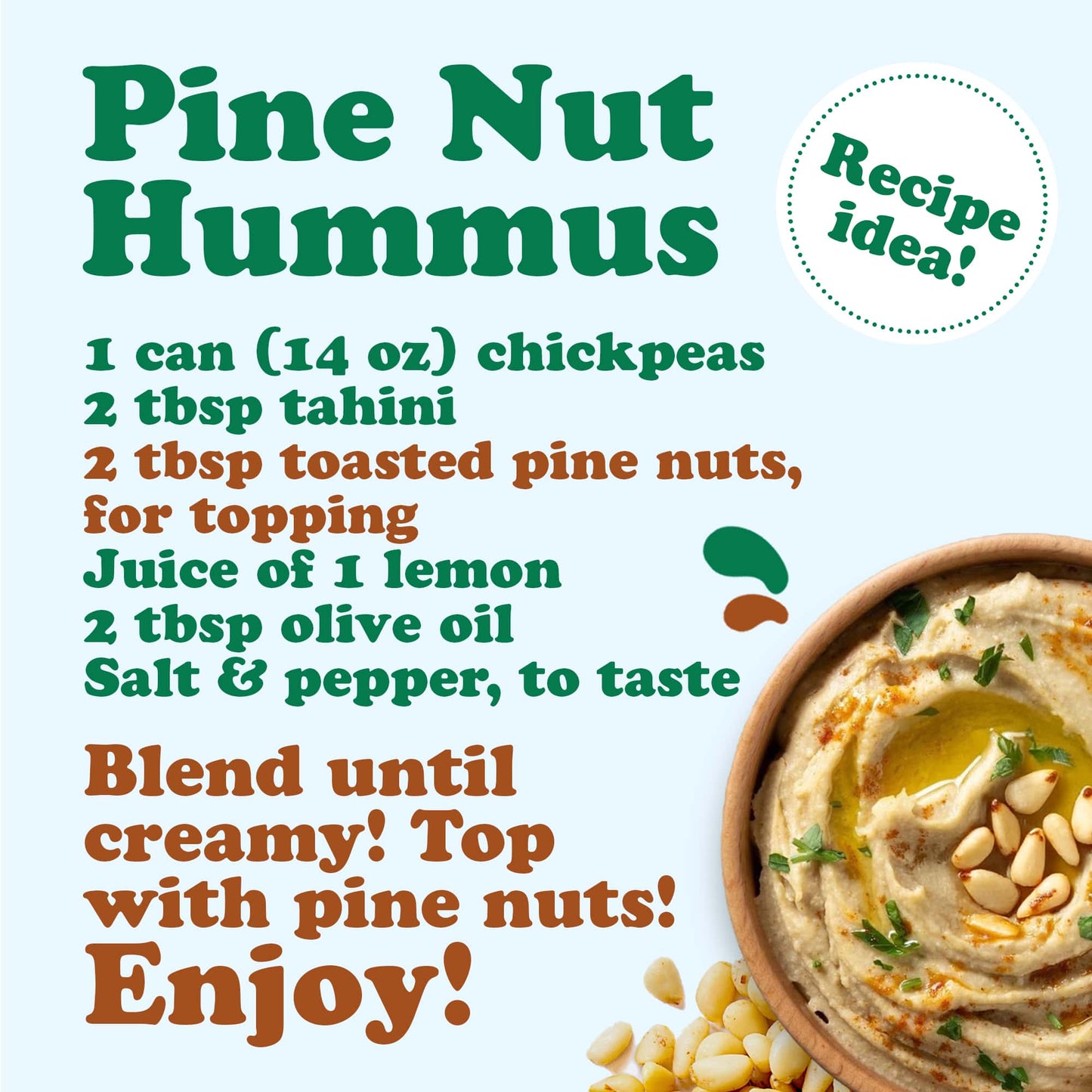 Pine Nuts - by Food To Live