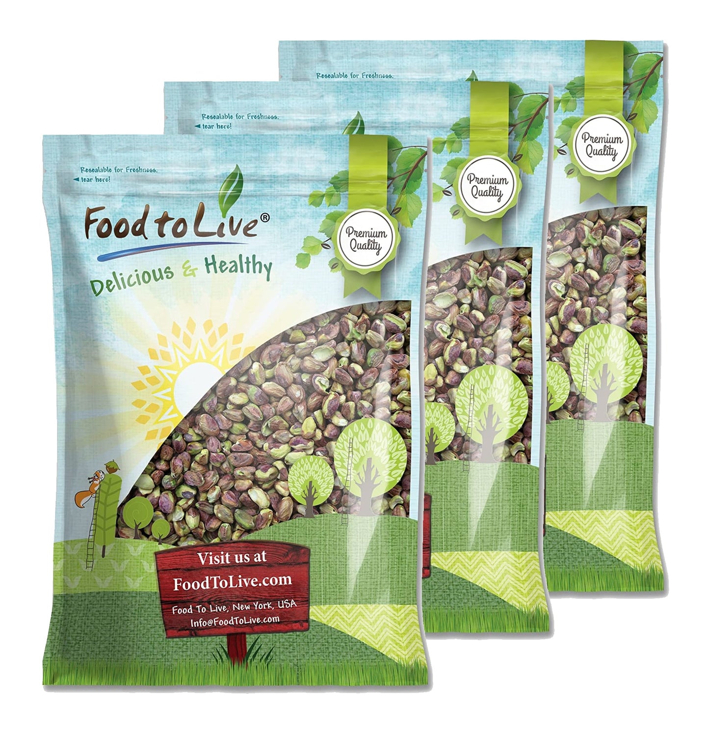 No Shell Pistachios - by Food To Live