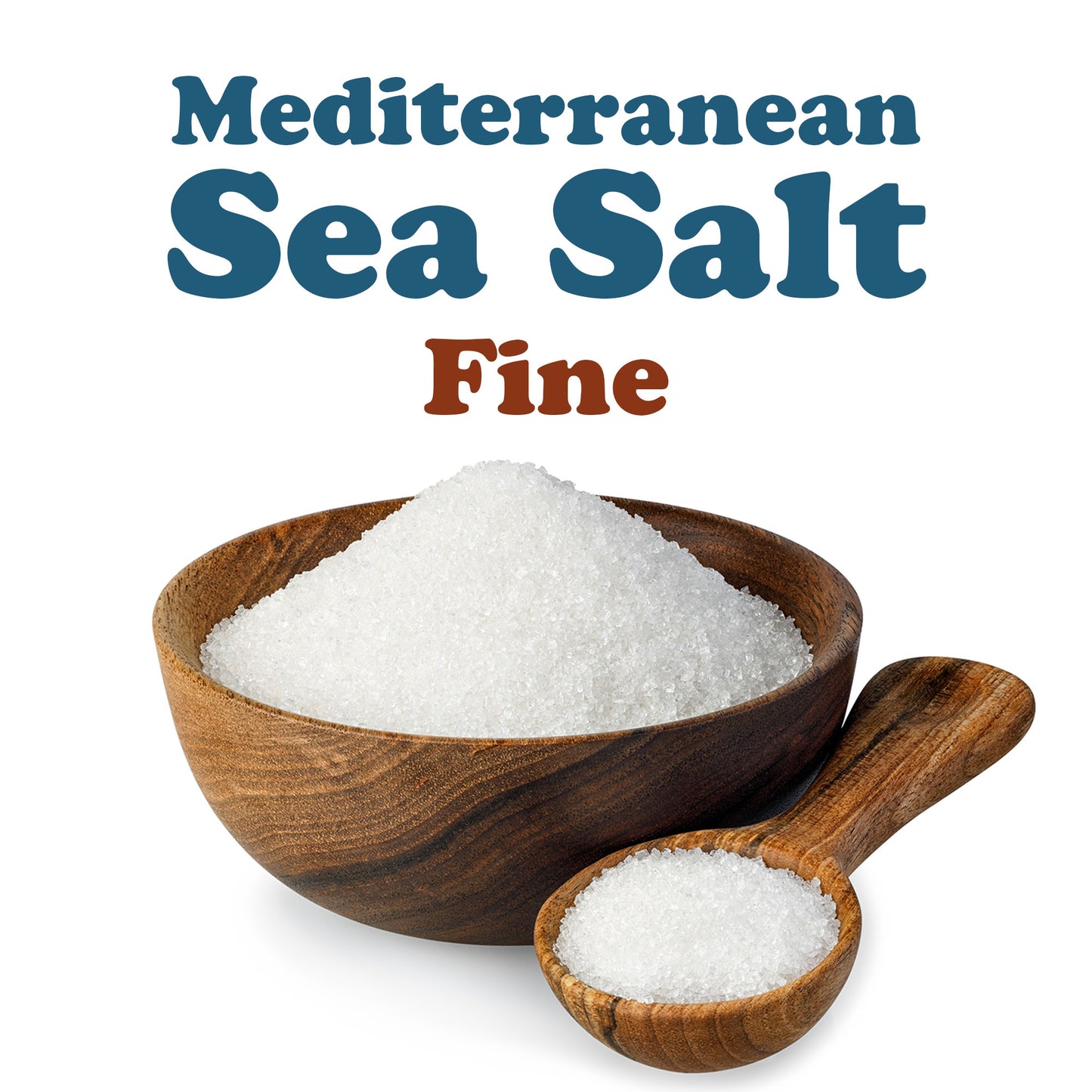 Mediterranean Fine Sea Salt - by Food to Live